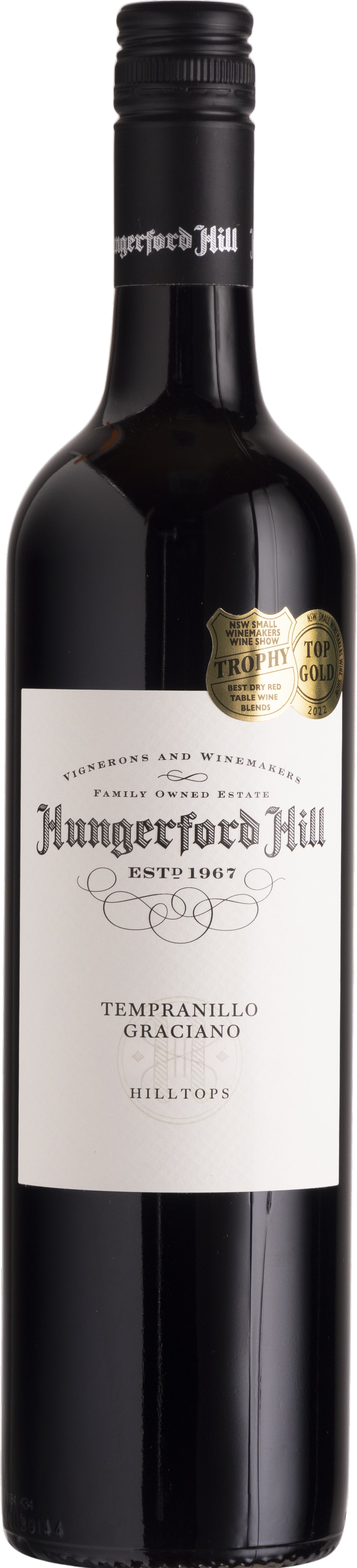 Hungerford Hill Classic Tempranillo Graciano 2023 Hilltops